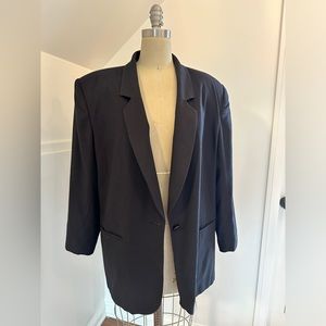 Vintage linen blazer